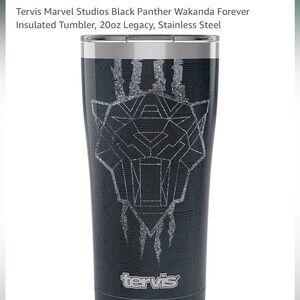 NWT- Tervis Marvel Studios Blank Panther